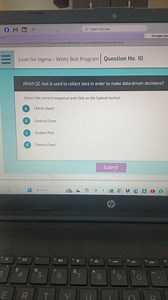 Which QC tool is used to collect data in order to make data-dri... | Filo