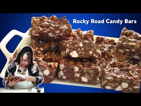 Rocky Road Candy Bars | Recipe Vault