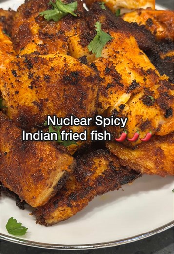 Nuclear Spicy Indian Fried Fish Recipe