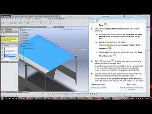 Solidworks 19 Spot Weld Connectors