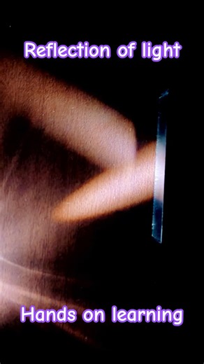 Reflection #experiment #science #physics #reflection #shorts #viral #video #explore #gyanvigyan