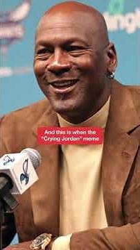 ORIGIN Of CRYING Jordan Meme | Clutch Meme Mystery #Shorts