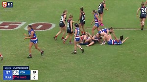 Charlotte Riggs has taken FLIGHT in the Prelim Final 😤 | SANFL