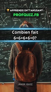 2.9K views · 15 reactions | 燐 Les maths en mode fun ! ➕ Additions, multiplications et astuces de calcul  Exercices de calcul mental  Révise les opérations de base #Mathématiques #CalculMental #MathsLudiques #RevisionMaths #ProfQuiz #Education | Prof Quiz | Facebook