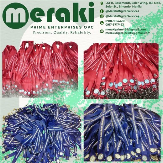 Lanyards Silk Screen