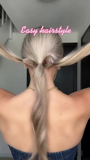 Simple Low Ponytail Hairstyles | Easy Hair Tutorial