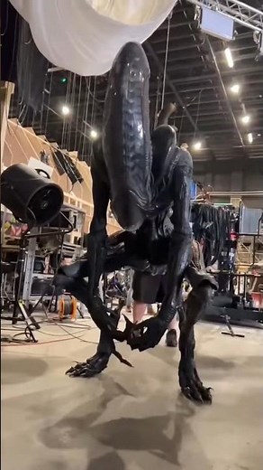 Alien Romulus Xenomorph Animatronics #robots #animatronics #robotics
