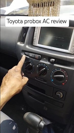 Toyota probox AC review how to use a AC #2000to2025 #aliautoworkshop