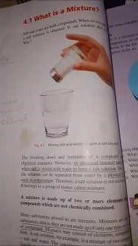 science chapter #topic#is#what#is#mixture #learn