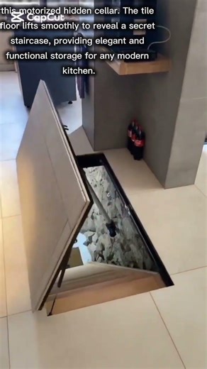 Hidden Kitchen Cellar Design