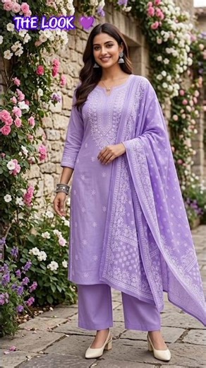 Lavender 3-piece set from Meesho under ₹400 💜✨ #meesho #meeshohaul #shorts #fyp