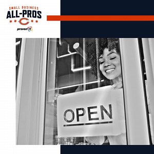 143 reactions · 17 shares | We're helping to build back Chicago’s small business community. Your business could be 1 of 10 Small Business All-Pros that the Bears partner with this season. Find out how. | Chicago Bears | Facebook