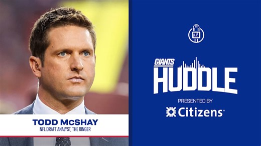 Giants Huddle | Todd McShay