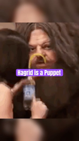 Hagrid Is Animatronic In Harry Potter?? 🤯