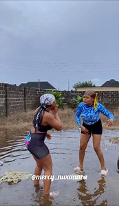 Girls in the mud | Mercy Nwamara