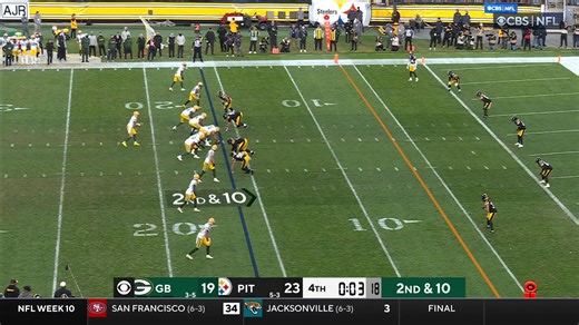 The #Steelers secured the dub with this INTERCEPTION 🙌 | Pittsburgh Steelers on CBS Sports