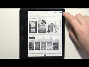 How to Enable or Disable VoiceView Screen Reader on Amazon Kindle Oasis 3?