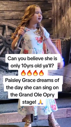 Paisley Grace: Young Singer with Big Dreams