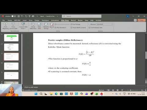 Band gap calculation of nanoparticles.