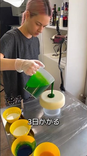 ケーキのグレージング