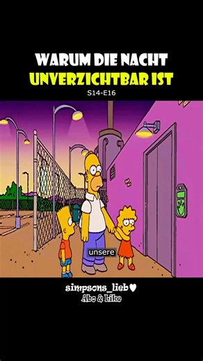 Warum die Nacht unverzichtbar ist / S14-F16 / Simpsons / Deutsch