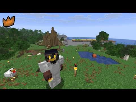 Expanding the Chicken Coop in Minecraft Survival! (Ep. 2)