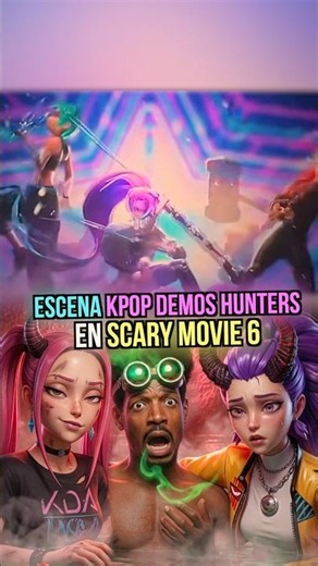 The illegal Kpop Demon Hunters scene in Scary Movie 6? #kpopdemonhunters #scarymovie