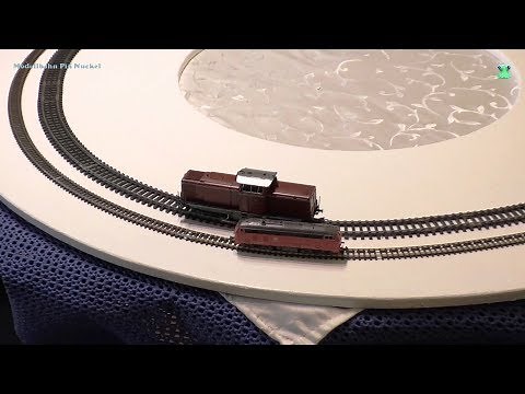 Märklin Spur H0 und Roco Spur N Transportable Teststrecke bzw Weihnachtsstrecke ( tutorial )
