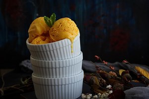 Cómo hacer helado o nieve de mango. Postre fácil, saludable y fresco, ideal para saciar un antojo dulce en verano