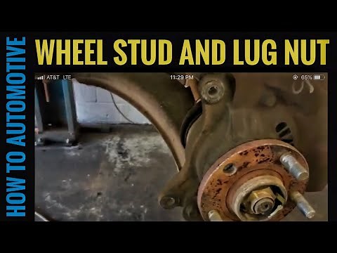 How to Replace a Wheel Stud and Lug Nut