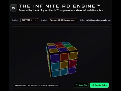 The Meta Ads INFINITE Ad Engine - Groundbreaking Ad Creation!