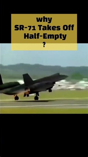 SR-71 Takes Off Half-Empty