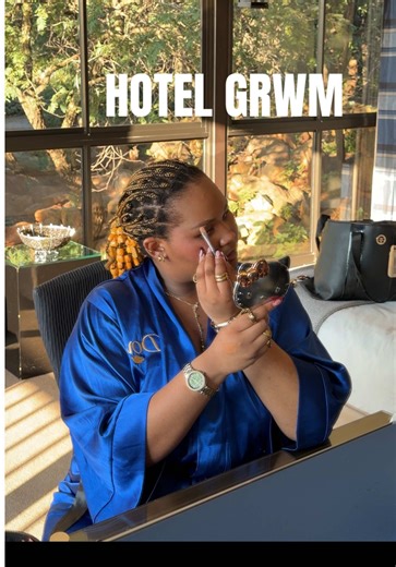 Colorful Hotel Room Makeup Look