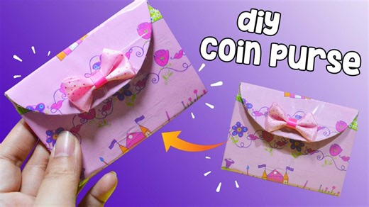 diy coin purse from soap box #recycling #crafts #diy #howto #handmade | 𝓜𝓲𝓼𝓼𝓭𝓮𝓫𝓫𝓲𝓮𝓓𝓲𝔂
