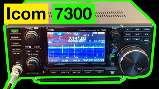 Watch Icom 7300 HF Radio Setup - Connections, Power, and Overall on Amazon Live