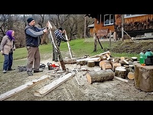 Authentic Life in the Carpathians | Working Day of a Mountain Family.