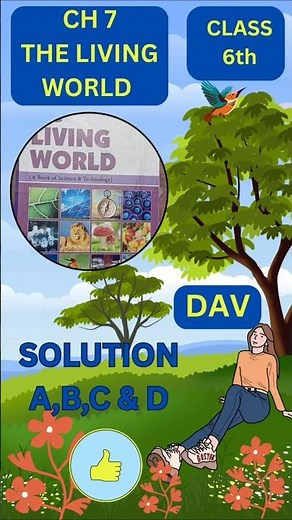 |#DAV CLASS 6- SCIENCE CH 7|#QUESTION ANSWER PART1|✅