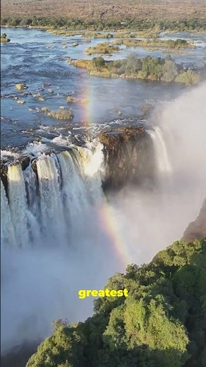 Deep Dive: 5 Mind Blowing Victoria Falls Facts! #fact #falls #science #nature #jungle #viral #video