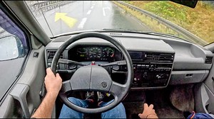【4K纯享】1994大众 Volkswagen T4 Multivan [1.9 TD 68 hp] 第一视角驾驶 POV
