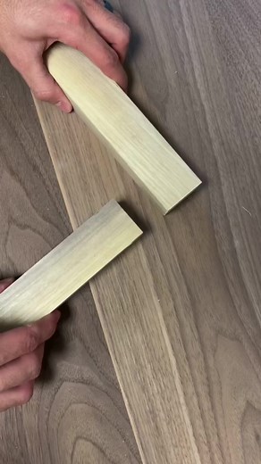 4.1K views · 20 reactions | Fun little spin on a half lap joint. #learnfromme #LearnOnTikTok #learnwithtiktok #DIY #woodworking #wood #fypシ゚ #craft #facebookreels #reelsfypシ゚ | Woodland Creations | Facebook