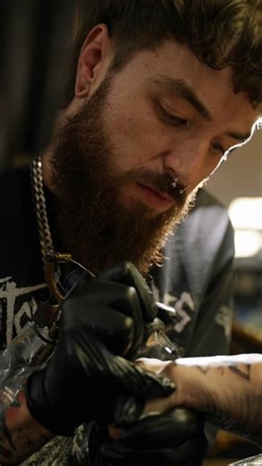 No Plan B, just creating visuals that hit. #videography #creativebts #photovideomaker #tattooshorts