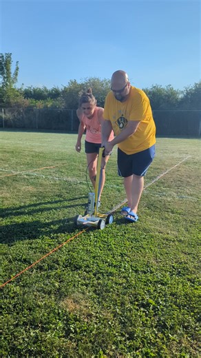 UpDog Challenge Ghostcatchers Disc Trial - Field prep happening!! Day of entries still available, show up to Packerland Kennel Club tomorrow and enter your dog in some frisbee games! $20/run. | Northeast Wisconsin Australian Shepherd Club