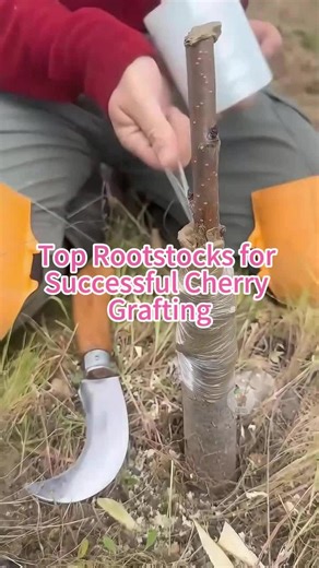 Top Rootstocks for Successful Cherry Grafting #agriculture #planttips #plantting #grafting #cutting
