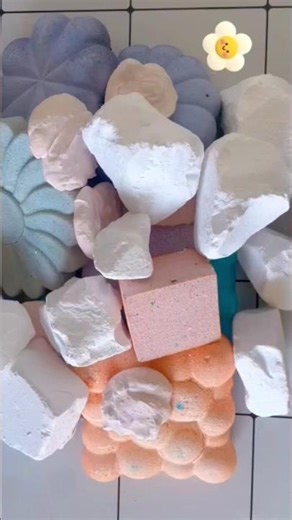 dyed and jumbo chunks ✨#shorts #asmr