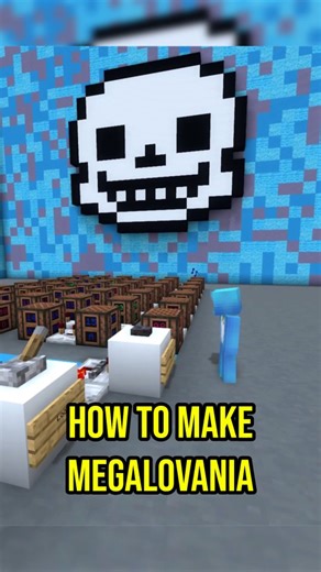 Blue Buddy on Instagram: "Megalovania in Minecraft Note Blocks! (Undertale)  #minecrafttutorial #minecraftideas #minecraftmusic #noteblocks #minecraft #minecraftbuilds"