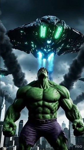 Hulk ने Alien को चेतावनी दी 👽💥 | Earth Under Attack! #shorts