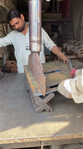 Chaser Machine Body Part Bending With Hydraulic Press | Agricultural Machinery Making #chaser