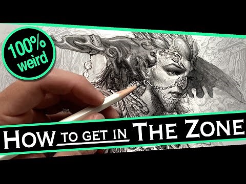 Drawing Meditation #1: How to get in The Zone