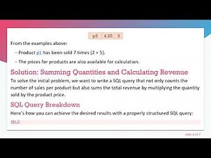 How to Sum Items from Multiple Tables in SQL for Total Revenue Calculations