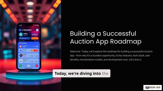 Auction App Development Demo Video